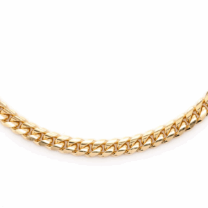4MM Miami Cuban 14k Solid Gold Chain