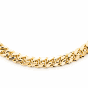 5MM Miami Cuban 14k Solid Gold Chain
