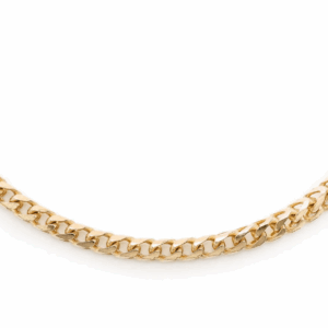 2.5MM Franco 14k Solid Gold Chain