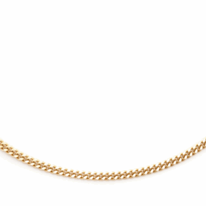 1.5MM Miami Cuban 14k Solid Gold Chain