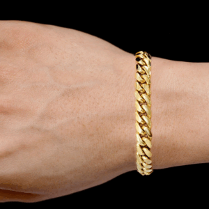 8MM Miami Cuban - 14k Solid Gold Bracelet