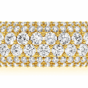 Bubbly Pave Round Diamond Band