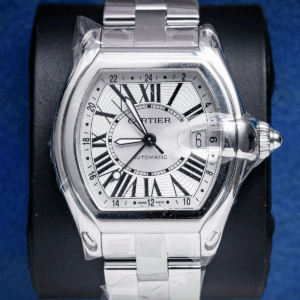 Cartier - Roadster GMT Xl - Stainless Steel