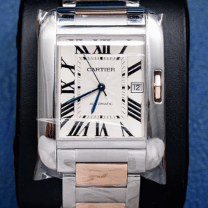 Cartier Santos Tank Anglaise 18kr/ss NC