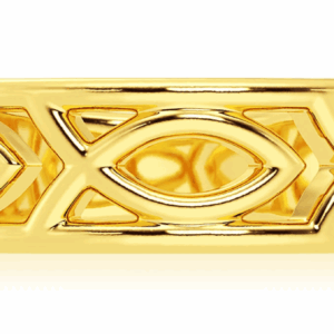 Ichthys Ring 14k Solid Gold